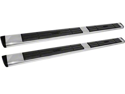 Premier 6 Oval Nerf Side Step Bars; Stainless Steel (88-00 C1500/C2500/C3500/K1500/K2500/K3500 Extended Cab)