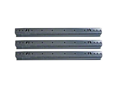 Rear Bed Floor Supports; 3-Pieces (47-50 Chevrolet/GMC Truck)