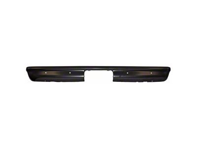 Rear Bumper; Black (67-72 C10 Fleetside)