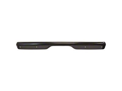 Rear Bumper with License Plate Holes; Black (60-62 C10)