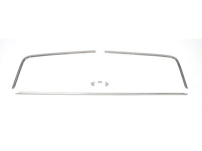 Chevy Truck Rear Glass Molding Set, 1967-1972