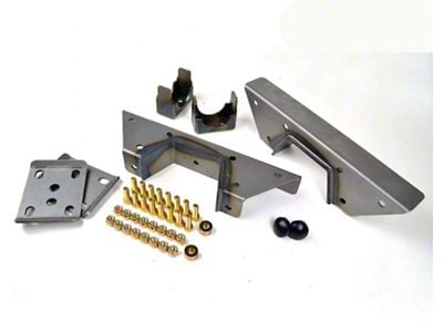 Rear Lowering Kit with U-Bolts; 6-Inch (73-87 C10)