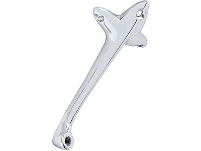 Rear View Mirror Bracket; Chrome (55-59 Chevrolet/GMC Truck)