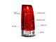 Sequential LED Tail Lights; Chrome Housing; Red/Clear Lens (88-00 C1500, C2500, C3500, K1500, K2500, K3500)