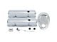 Tall Valve Covers and Timing Chain Cover; Chrome (55-86 Blazer, Chevrolet/GMC Truck C10, C15, K15, Jimmy, Suburban)