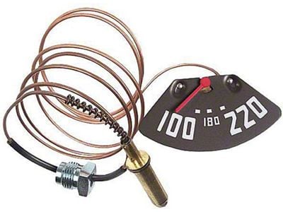 Chevy Truck Temperature Gauge, 8-Cylinder, 1947-1949