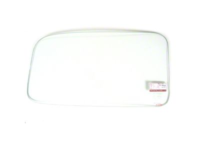 Tempered Rear Cargo Door Window Glass; Clear (47-54 GMC Truck)