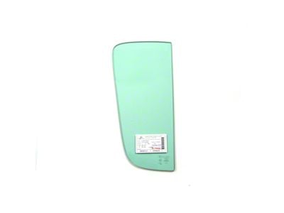 Tempered Vent Window Glass; Green Tint (Late 55-59 Chevrolet/GMC Truck)