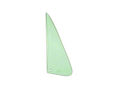 Tempered Vent Window Glass; Passenger Side; Green Tint (81-86 C10, K10; 81-91 Blazer, Jimmy)