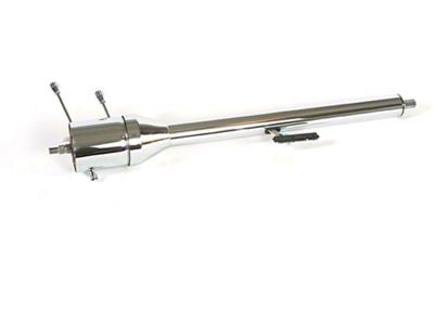 Chevy Truck Tilt Column, Chrome Steel, Floor Shift, 1967-1972