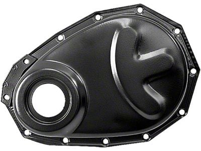 Timing Cover,6 Cylinder,Black,54-62