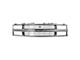 Upper Replacement Grille; Chrome (94-99 C1500, C2500, C3500, K1500, K2500, K3500)