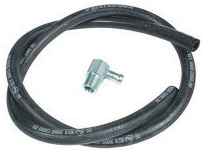 Chevy Truck Vacuum Hose Kit, Brake Booster, With 90d Fitting 1947-1954