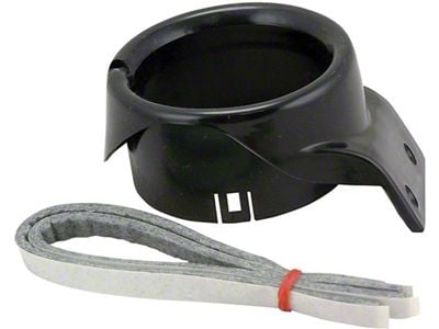 Chevy Truck Vent Ball Housing, Right, Black, 1967-1972