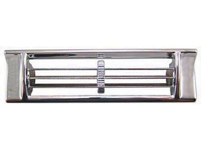 Chevy Truck Vent, Center, Chrome, 1967-1972