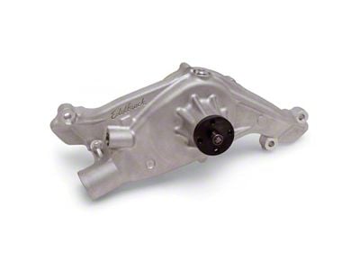 Chevy Truck Water Pump, 348ci & 409ci, With Cast Finish, Edelbrock,1958-65