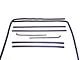 Window Channel Weatherstrip Kit; Driver and Passenger Side (51-54 Chevrolet/GMC Truck)