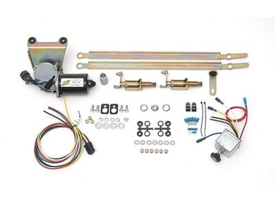 Chevy Truck Windshield Wiper Kit, Raingear, With Delay Switch, 1955 Second Series Thru -1959