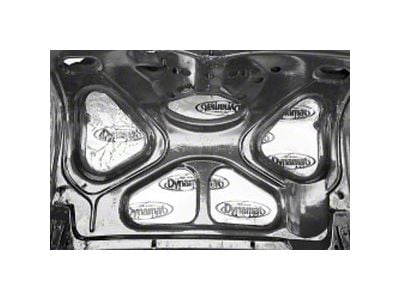 Chevy Trunk Lid Insulation, Dynamat Extreme, 1955-1957