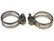 Chevy Upper Radiator Hose Clamps, 6-Cylinder, 1949-1954