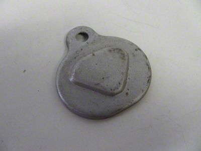 Chevy Used Original Powerglide Adapter Plate Access Cover For Dust Shield, 1955-1957