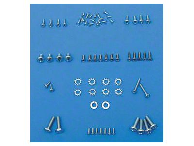 Chevy Vent Window Assembly Screw Set, Hardtop Or Convertible, Nomad, 1955-1957