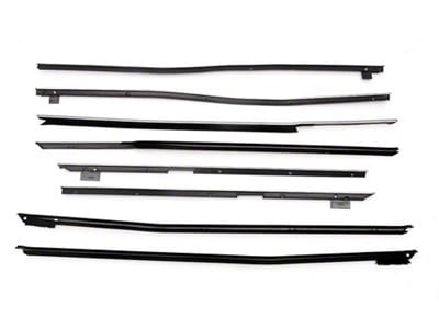 Chevy Window Felt Kit, 4-Door Hardtop, Impala, 1968