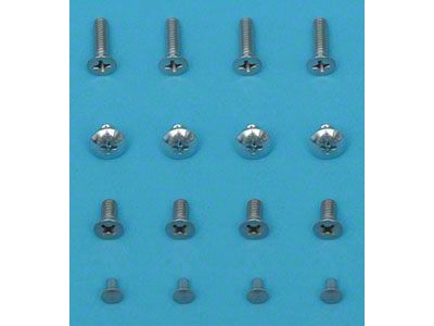 Window Frame Screw Set,2Dr Hdtp/Conv,55-57