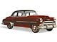 Chevy Windshield, Clear, Business Coupe, Sport Coupe AndStyleline 2 & 4-Door, Sedan, Right, 1949-1952