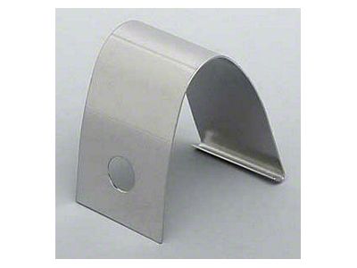 Chevy Windshield Center Divider Clip, Stainless Steel, Convertible, 1955-1957 (Bel Air Convertible)