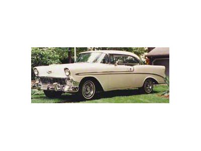 Chevy Windshield, Clear, Hardtop Or Convertible, Nomad, 1955-1956