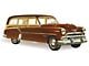 Chevy Windshield, Clear, Station Wagon, Left, 1949-1952