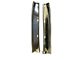 Chevy Windshield Pillar Moldings, Stainless Steel, Convertible, 1955-1957 (Bel Air Convertible)