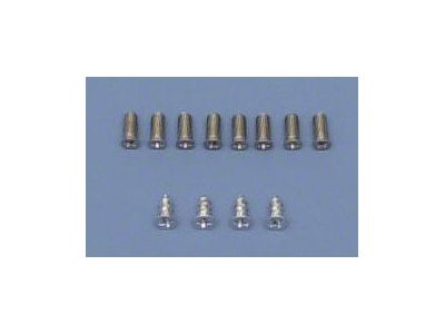 Chevy Windshield Pillar Screw Set, 1955-1957