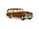 Chevy Windshield, Station Wagon, Left, 1949-1952