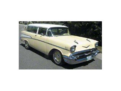 Chevy Windshield, Tinted, Shaded, Sedan Or Wagon, 1957