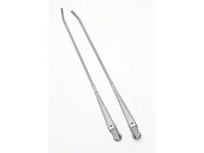 OPR Chevy Windshield Wiper Arms, Polished, Stainless Steel, 1955-1957