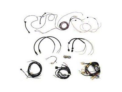 Chevy Wiring Harness Kit, Small Block, Automatic Transmission, With Generator, Convertible, 1956 (Bel Air Convertible)