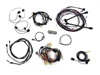 Chevy Wiring Harness Kit, V8, Automatic Transmission, 2-Door Hardtop, 1957