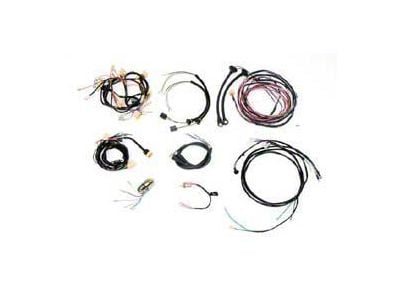 Chevy Wiring Harness Kit, V8, Automatic Transmission, With Generator, Bel Air 4-Door Wagon, 1956