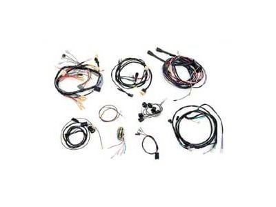 Chevy Wiring Harness Kit, V8, Automatic Transmission, With Generator, 2-Door Sedan, 1957