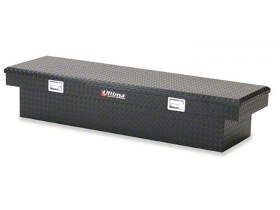 Ultima Single-Lid Crossover Tool Box; Black (88-00 C1500, C2500, C3500, K1500, K2500, K3500)