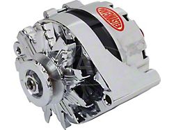 Powermaster Chrome 60 Amp Ford-Style Alternator