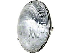 7-Inch Sealed Beam Headlight; Chrome Housing; Clear Lens (71-75 Chevelle, Malibu)