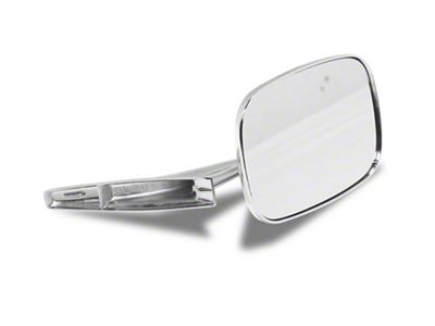 OPR Exterior Smooth Door Mirror; Driver Side (69-72 Chevelle)