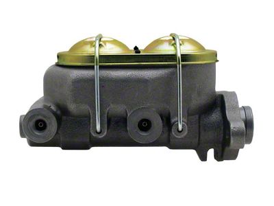 GM Corvette Style Master Cylinder with 7/8-Inch Bore; Cast Iron (64-72 Chevelle; 64-67 Malibu)