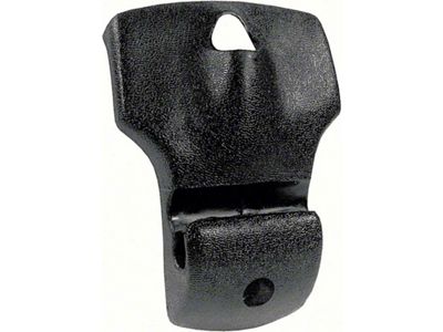 Inside Rear View Mirror Bracket Boot; Black (68-72 Chevelle Hardtop)