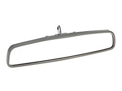 Inside Rear View Mirror with Day-Night; Stainless; 10-Inch (67-68 Chevelle)