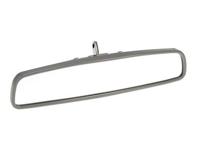 Inside Rear View Mirror with Day-Night; Stainless; 10-Inch (67-68 Chevelle)