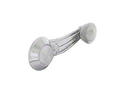 Interior Window Crank; Chrome with Clear Knob (67-73 Chevelle)